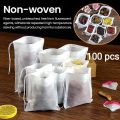 100pcs Empty Leaf Tea Bags.