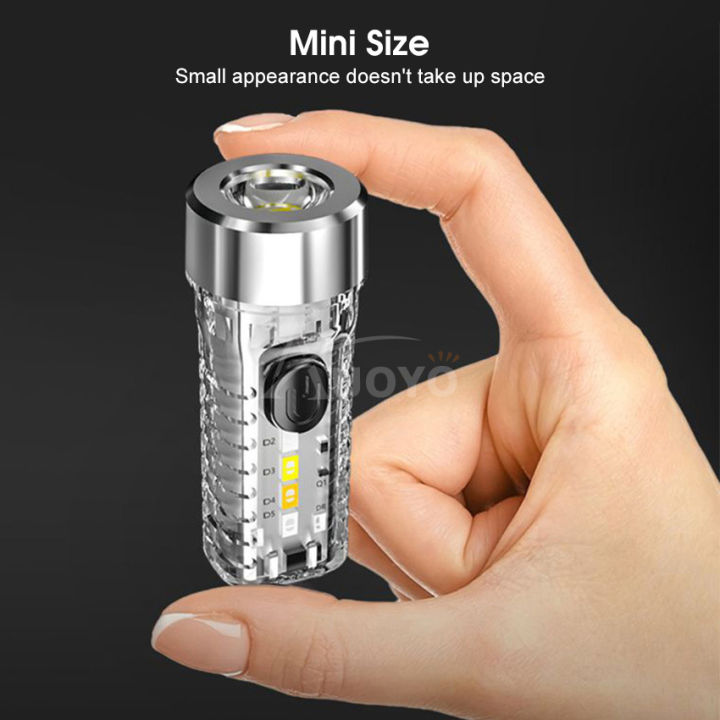 Auoyo%20Mini%20light%20Keychain%20Torch%20with%20Buckle%20USB%20Rechargeable%20LED%20Li-ght%20Waterproof%20Pocket%20Lig-ht%20EDC%20for%20Outdoor%20-%20Image%2010