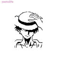 [Y] Anime Cartoon Tattoo Stickers ONE PIECE Straw Hat Luffy Waterproof Long-lasting Tattoo Stickers Y. 