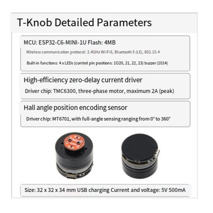 ESP32-C6%20T-Knob%20Wi-Fi6%20BLE5%20Thread%20MINI-1U%20Zero%20Standby%20Current%20Hall-Based%20Angle%20Position%20Encoder%20Sensor%20Knob%20Board%20-%20Image%203