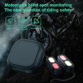 30m-Motorcycle Blind Spot Radar Detection System 30m Range IP67 Waterproof Millimeter Wave Sensor Lane Change Assist System For Moto.
