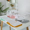 Dessert Table Cake Display Stand Plastic Birthday Arrangement Multi-Layer Dim Sum Rack Swing Plate Cold Meal Tea Break Small Cake Tray. 