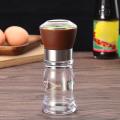 Kitchen Manual Grinding Bottle Salt Pepper Mill Grinder Spice Seasoning Jar {5% diskwento sa dalawang piraso}. 