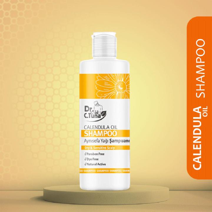 DR. C. TUNA CALENDULA OIL SHAMPOO 225ML