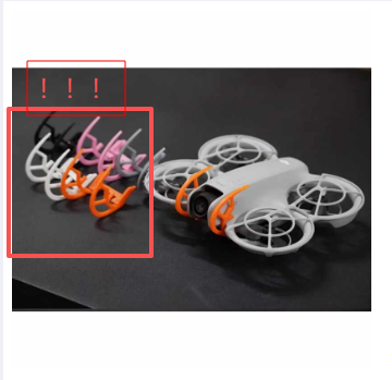 【Innovative】 Gimbal Bumper for DJI Neo Guard Bar 3D Printing ABS Anti-Collision Camera Lens Protector for DJI Neo Accessory Please note that it is only an accessory!!!