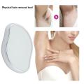 Depilatory Brush Crystal Physical Epilator Glass Painless Epilator Easy To Clean Reusable Body Care Hair Removal Tools. 