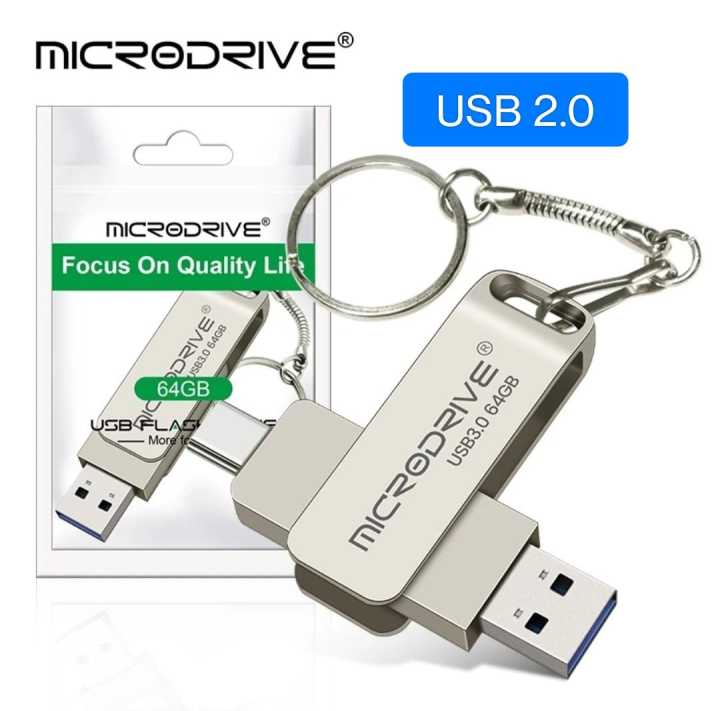 64 / 128 Gb Full metal Premium body Pendrive (USB 3.0 or2.0)