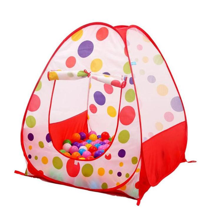 Baby%20Tent%20Play%20House%20for%20Kids%20With%2050%20pcs%20plastic%20balls%20-%20Image%202