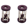 OUMERY 2X Wooden Tetrakaidecahedron Lock Logic Puzzle Burr Puzzles Brain Teaser Intellectual Removing Assembling Toy. 