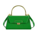 Metal Portable Small Square Bag 2023 New Simple Box Bag Korean Version Niche Single Shoulder Commuting Texture Crossbody Women's Bag. 