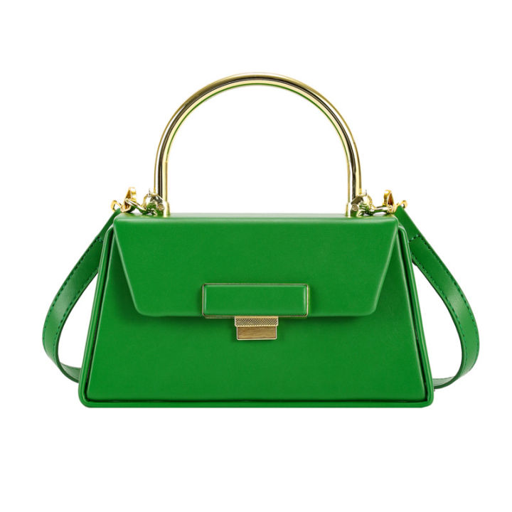 Metal%20Portable%20Small%20Square%20Bag%202023%20New%20Simple%20Box%20Bag%20Korean%20Version%20Niche%20Single%20Shoulder%20Commuting%20Texture%20Crossbody%20Women's%20Bag%20-%20Image%206