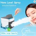 Smart Portable Mini Air Cooler – USB Powered 700ML Personal Cooling Fan with LED Mood Light | Offer Point.
