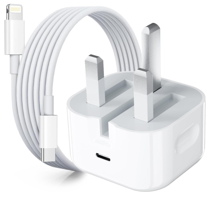 iPhone Fast Charger, 20W USB C iPhone Charger Plug with 1M Fast Charging Cable, Type C Fast Charger Compatible with iPhone 14/14 Plus/14 Pro/14 Pro Max/13 12 11 X XR XS SE/Pad