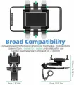 1200° Rotation Cell Phone Holder Dashboard Multi-Use Car Mount Cradle Universal Fidelity design. 