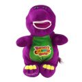 30cm Anime Barney Plush Toy Singing Friends Dinosaur Barney I Love You Doll Toy Christmas Gift For Children.