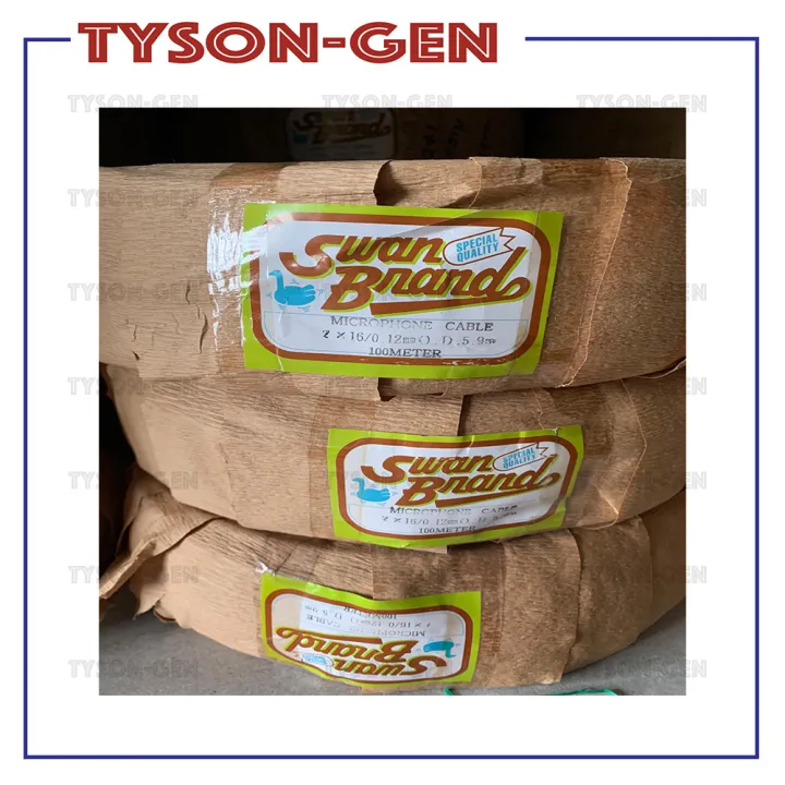 Swan%20Brand%20Coaxial%20Cable%20Microphone%20Cable%20Stereo%20Made%20in%20Japan%20-%20Image%202