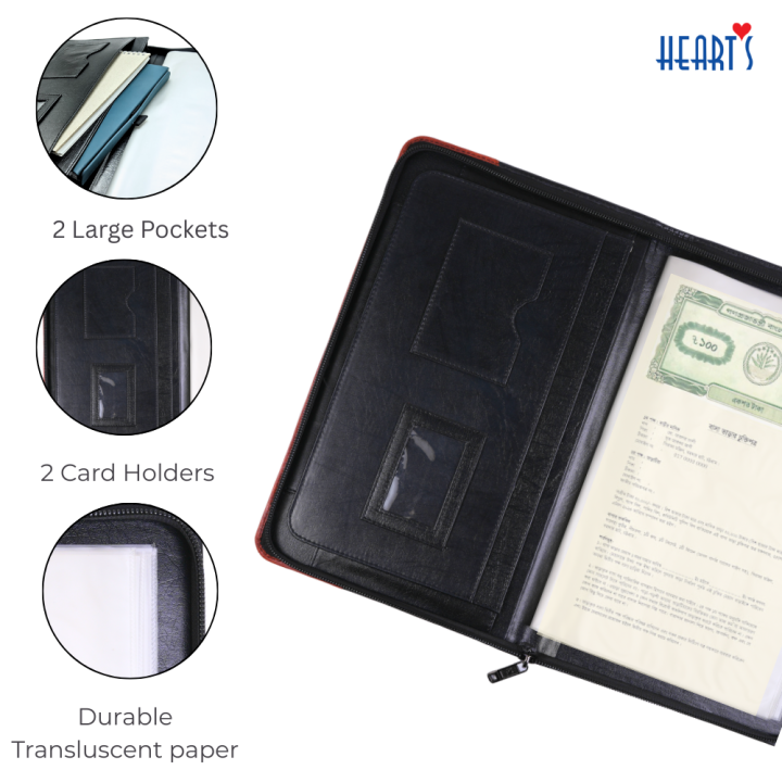 Premium%20PU%20Leather%20Document%20Folder%20/%20Legal%20Paper%20Holder%20/%20File%20Organizer%20for%20Office,%20Business%20&%20Court%20Use%20%5BHearts%20Documents%C2%A0Folder%5D%20-%20Image%206