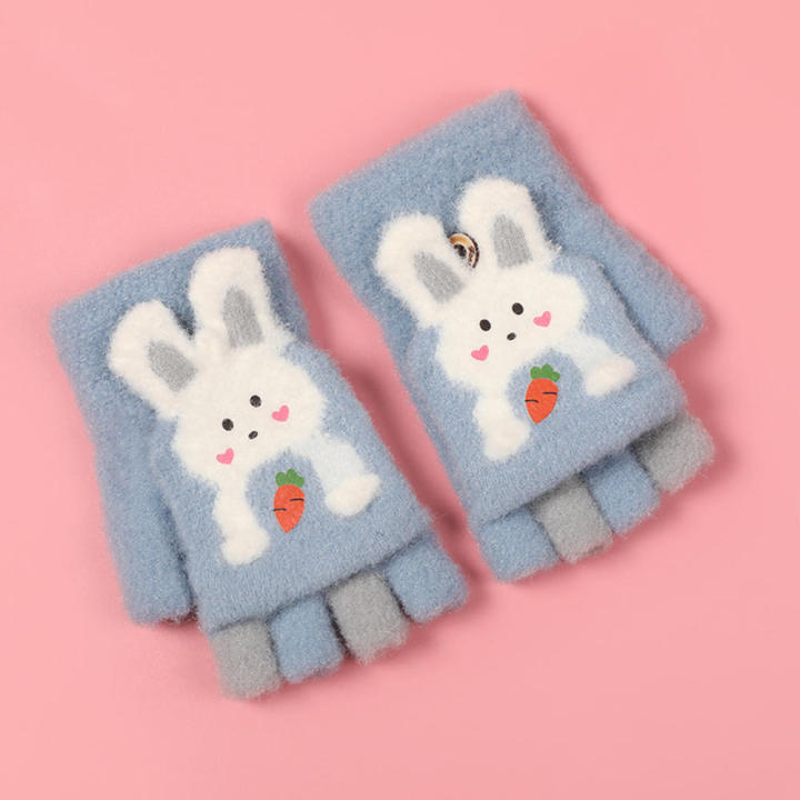 Boy%20Girl%20%20%20Wool%20Knit%20Kid%20Soft%20Half%20Finger%20Flip%20Glove%20Children%20Winter%20Warm%20Cute%20Cartoon%20Fox%20Knit%20Mitten%20-%20Image%207
