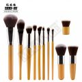 Maange 11 Pcs Bamboo Brush Style Makeup Brush Set: Nature Meets Luxury. 