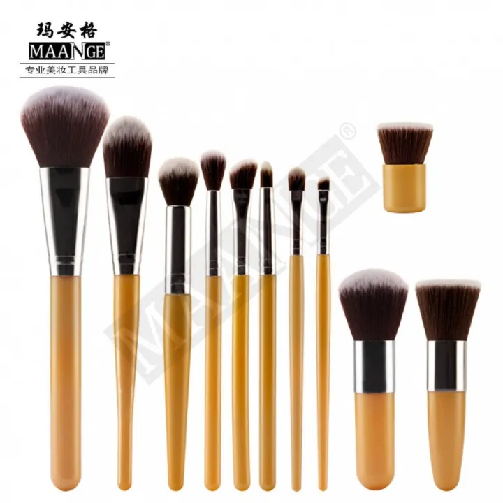 Maange%2011%20Pcs%20Bamboo%20Brush%20Style%20Makeup%20Brush%20Set:%20Nature%20Meets%20Luxury%20-%20Image%205