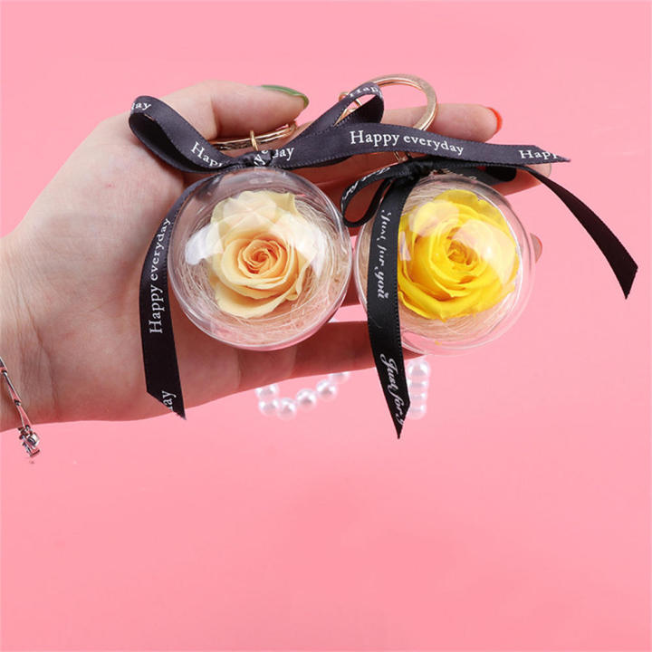 Rose%20Preserved%20Rose%20Eternal%20Rose%20Present%20Romantic%20Gift%20Valentine's%20Day%20Gift%20Wedding%20Gift%20Preserve%20Flower%20Hanging%20Keychain%20-%20Image%205