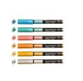 Deli S581 Metallic Acrylic Marker 6 Pcs Set. 