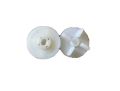 Mixer Grinder Jar Blender Motor Coupler 4CM 4 Teeth Round No Screw White.