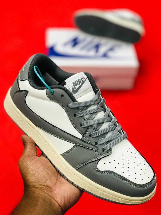 Men s AJ1 Low Vintage Stealth Grey Daraz .bd