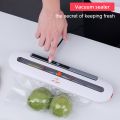 Food Vacuum Sealer Best Automatic Commercial Household Vacuum Food Sealer Packaging Machine With 10pcs Food Saver Bags. 