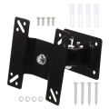 LED LCD TV Wall Mount Monitor Stand 180 Degree Rotation Bracket Swivel Tilt 14 to 24 Inch TV Monitor Wall Mount Bracket Holder.