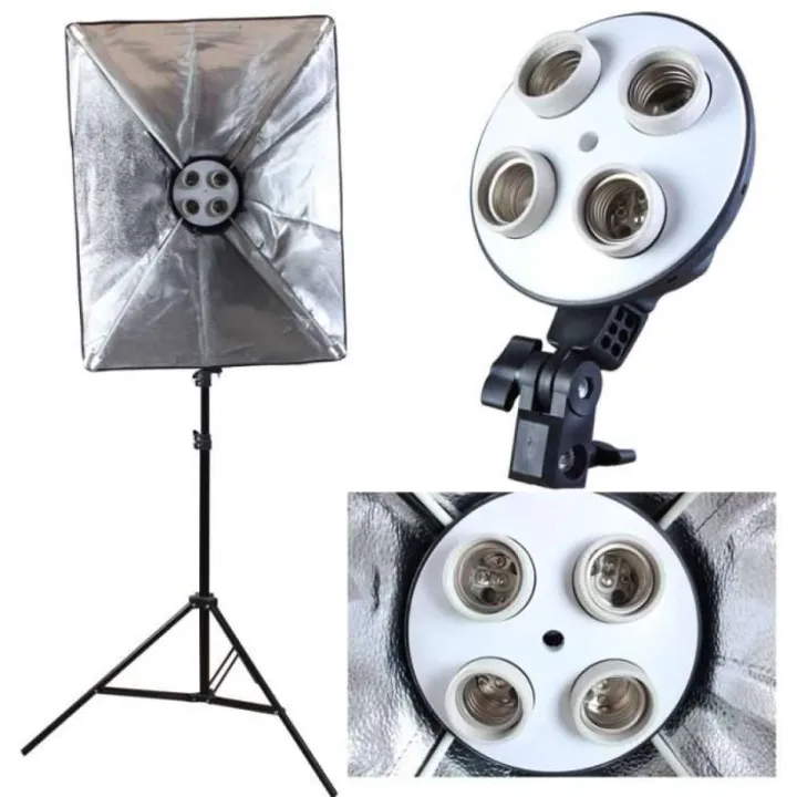 Professional%204-in-1%20E27%20Lamp%20Holder%20Studio%20Softbox%20Light%20Kit%20(Black)%20with%2060x60cm%20Stand%20Included%20for%20Lighting%20Mastery%20-%20Image%207