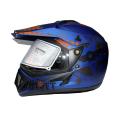Off Road Full Face Bike Helmet for Men -Secret Metallic Blue.