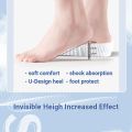 2PCS Height Increase Insoles for Shoes Invisible Shoes Sole EVA Arch Support Orthopedic Cushion Elevated Foot Pad Cushion Men.