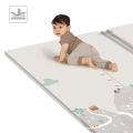 Baby Play Mat Waterproof Thickening Foldable Crawling Mat Cute Cartoon Printing Activity Playmats For Toddlers Infants. 