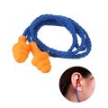 Soft Silicone Corded Ear Plug Protector. 