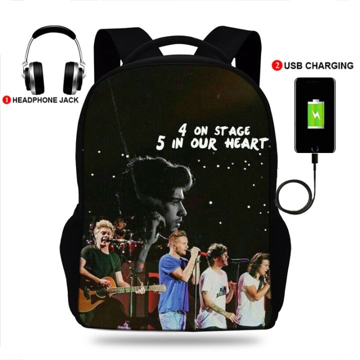 17inch%20One%20Direction%20Print%20Backpacks%20Usb%20Charging%20SchoolBags%20For%20%20Girls&Boys%20Orthopedic%20Backbag%20Mochila%20Escolar%20Book%20Bag%20-%20Image%205