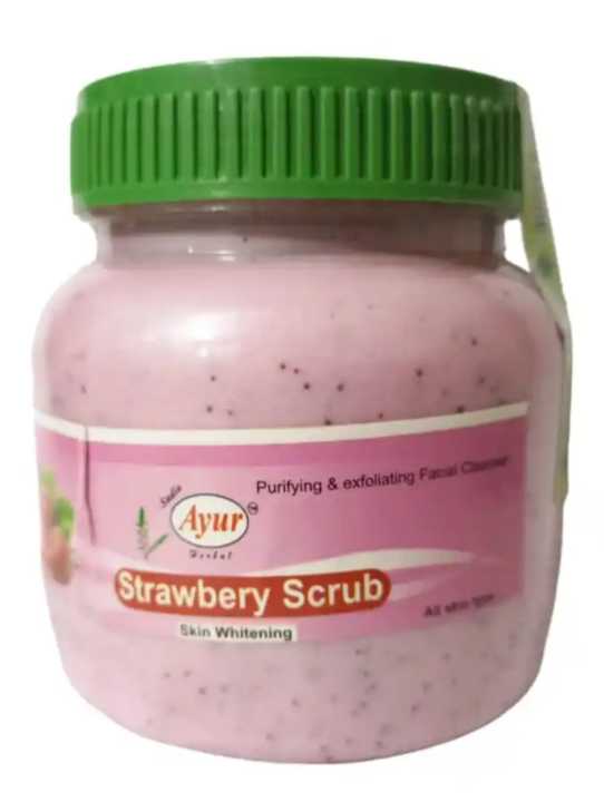Ayur%20Strawberry%20Scrub%20skin%20whitening%20-%20Image%202