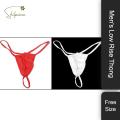 4 Pieces Men’s Low Rise Briefs Underwear Panties T-shaped Back pants Micro Thongs Underpants Lingerie Stylish & Fashionable Seductive T-Back Panties For Mans From Shilpiana By(Red, Black, White, Purple, Pink, Printed - Free Size).