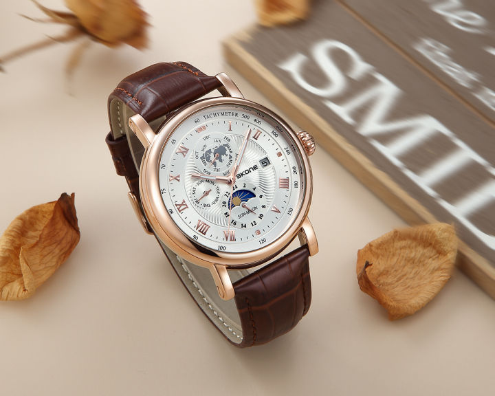 SKONE Brand Watch Men's Mechanical Watch Tourbillon High-end Sun