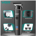 VGR V-937 NEW 8-hour Use time electric clipper LCD hair clipper hair salon special engraving electric clipper. 