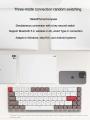 EWEADN MK68 Mechanical Keyboard Wireless Bluetooth 3-Mode Mini Mute 68keys PBT Keycaps Office Gaming Keyboard Mouse Set PC Gift.