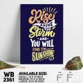 Stylish Addition - You'll Win - Motivational Wall Canvas Wall Decoration Wall Painting - WB2361 - Urban Sticker - Sustainable Choice. 