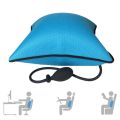 1Pcs Portable Inflatable Lumbar Support Lower Back Cushion Pillows - for Office Chair and Car Sciatic Nerve Pain Relief. 
