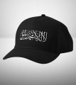 Premium Quality Islamic Dawah Cap For Men - Kalima Print (White & Black) Dawah Cap. 