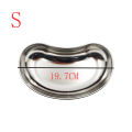 304 stainless steel curved plate stainless steel waist plate large small deep curved plate kidney type plate operation type tray. 
