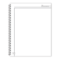 Hearts Floral Spiral Khata – 200 Pages – (3 Pcs of Set) – Stylish Medium Notebook for School, College, Office – Beautiful Floral Cover Design – Smooth Writing Paper.