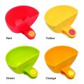 JCZX 4Pcs Creative For Dinner Plate Dip Holders Clip-on Bowl Sauce Holder Sauce Grab Dip Clip Bowls Sauce Dip Container.