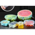 Reusable Super Stretch Silicone Lids 6pcs. 