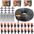 Garden Durable 4/7mm Hose Micro Drip Irrigation System Automatic Watering System Sprinkler for Lawn Potted Plant Greenhouse.