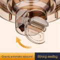Toilet Floor Drain Deodorant Inner Core Bathroom Universal Toilet Sewer Pipe Deodorant Sealing Cove.